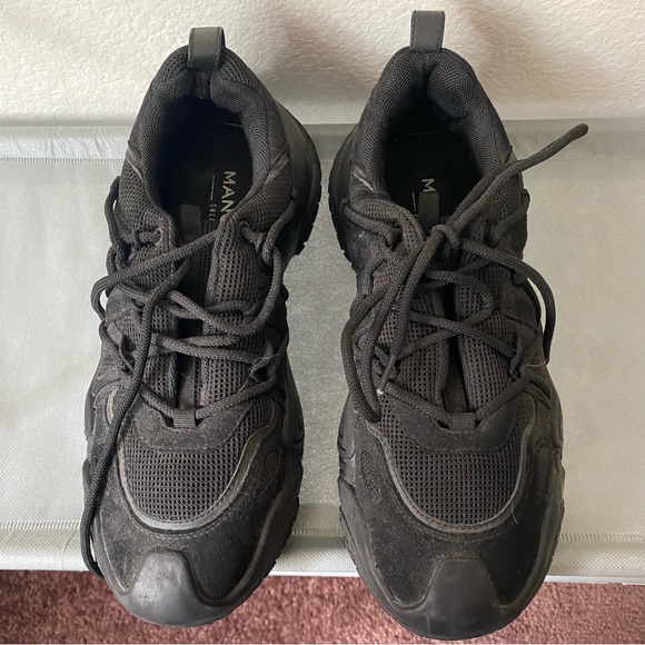 Mango. Black Maxi Sole Sneaker. Size 40 in EU - Picture 3 of 6